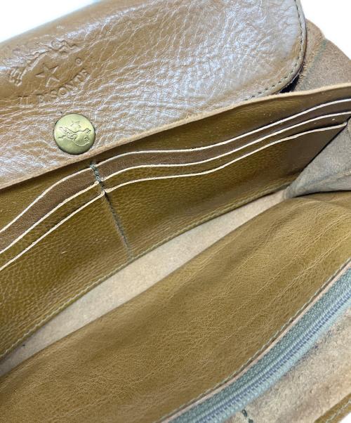 IL BISONTE（イル ビゾンテ）IL BISONTE (イル ビゾンテ) 長財布 ブラウンの古着・服飾アイテム