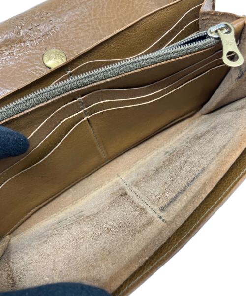 IL BISONTE（イル ビゾンテ）IL BISONTE (イル ビゾンテ) 長財布 ブラウンの古着・服飾アイテム