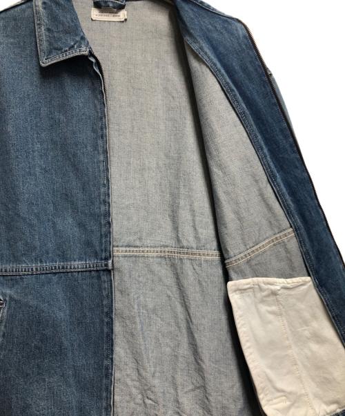 niko and（ニコアンド）niko and (ニコアンド) デニムジャケット ブルー サイズ:Ｍ 未使用品の古着・服飾アイテム