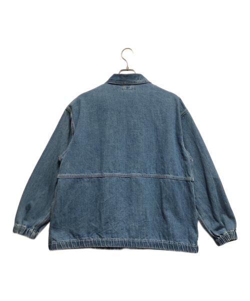 niko and（ニコアンド）niko and (ニコアンド) デニムジャケット ブルー サイズ:Ｍ 未使用品の古着・服飾アイテム