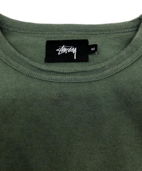 stussy（ステューシー）stussy (ステューシー) スウェット グリーン サイズ:Mの古着・服飾アイテム