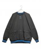 PUMA×BEAMSプーマ×ビームス）の古着「TODOROKI ピステ トップ」｜ブラック×ブルー