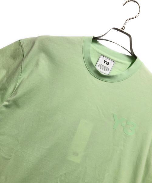 Y-3（ワイスリー）Y-3 (ワイスリー) HG コットン ロゴ Tee 黄緑 サイズ:M 未使用品の古着・服飾アイテム