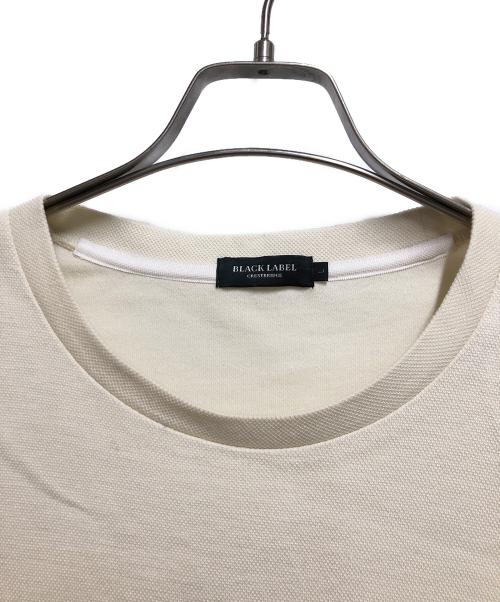 BLACK LABEL CRESTBRIDGE（ブラックレーベル クレストブリッジ）BLACK LABEL CRESTBRIDGE (ブラックレーベル クレストブリッジ) ロングスリーブカットソー ホワイト サイズ:Lの古着・服飾アイテム