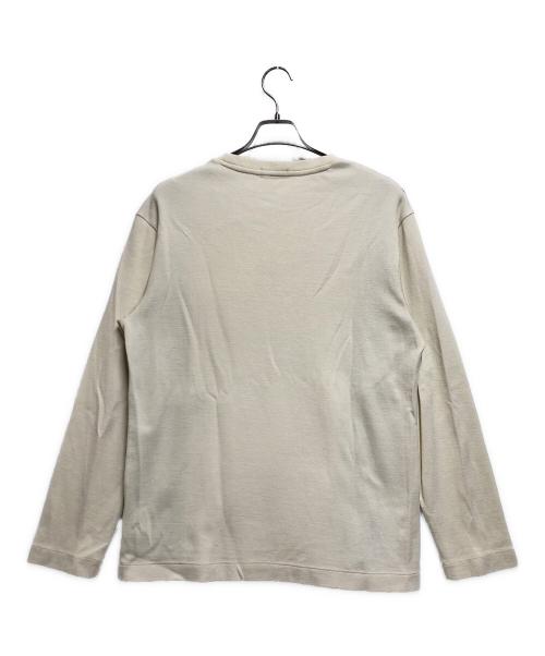 BLACK LABEL CRESTBRIDGE（ブラックレーベル クレストブリッジ）BLACK LABEL CRESTBRIDGE (ブラックレーベル クレストブリッジ) ロングスリーブカットソー ホワイト サイズ:Lの古着・服飾アイテム