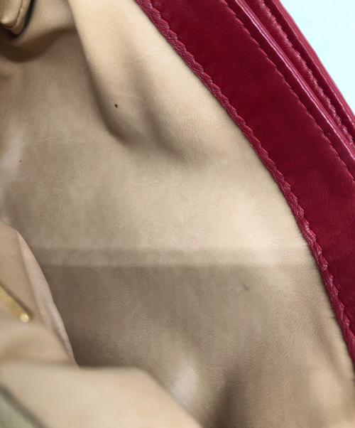 BOTTEGA VENETA（ボッテガベネタ）BOTTEGA VENETA (ボッテガベネタ) ハンドバッグ レッドの古着・服飾アイテム