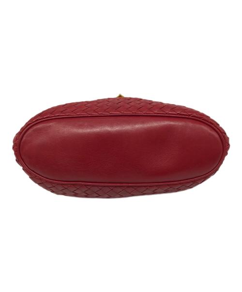 BOTTEGA VENETA（ボッテガベネタ）BOTTEGA VENETA (ボッテガベネタ) ハンドバッグ レッドの古着・服飾アイテム