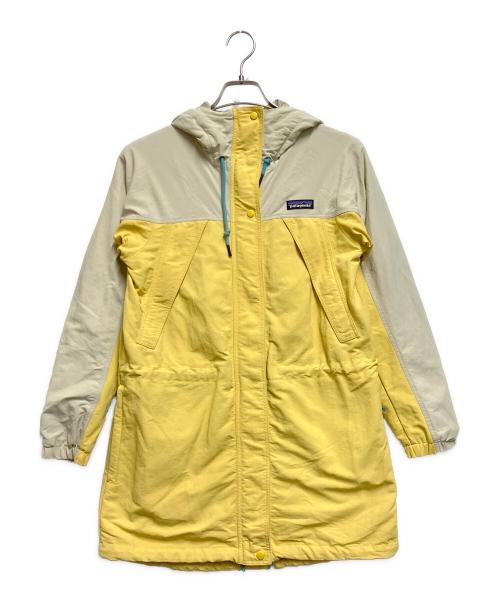 Patagonia（パタゴニア）Patagonia (パタゴニア) ウィメンズ・スカイフォレスト・パーカ ベージュ×イエロー サイズ:XSの古着・服飾アイテム