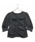 BLACK by moussy（ブラックバイマウジー）の古着「2way gather blouse」｜ブラック