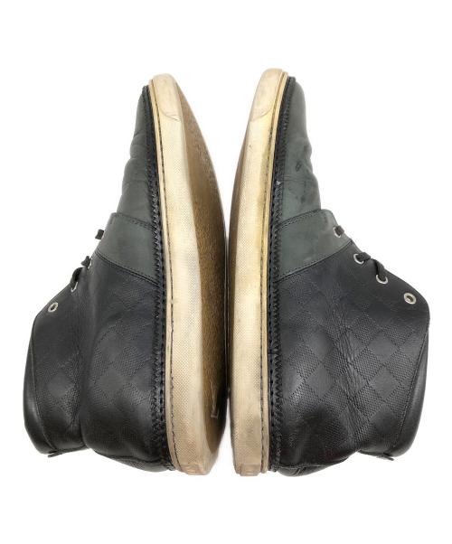 LOUIS VUITTON（ルイ ヴィトン）LOUIS VUITTON (ルイ ヴィトン) レザースニーカー ブラック サイズ:6の古着・服飾アイテム