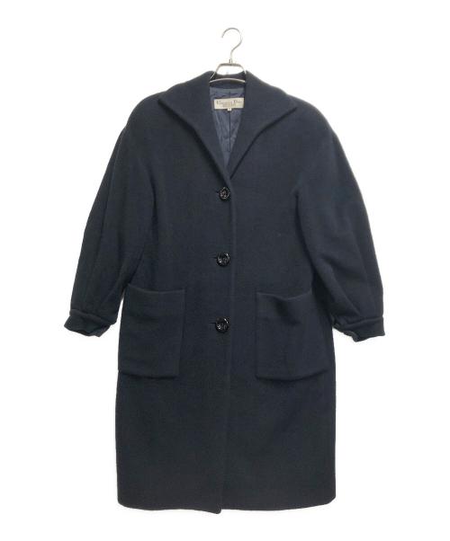 Christian Dior（クリスチャン ディオール）Christian Dior (クリスチャン ディオール) チェスターコート ブラック サイズ:9の古着・服飾アイテム