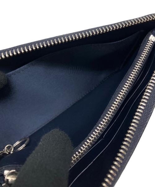 PELLE MORBIDA（ペッレモルビダ）PELLE MORBIDA (ペッレモルビダ) 長財布 ネイビーの古着・服飾アイテム