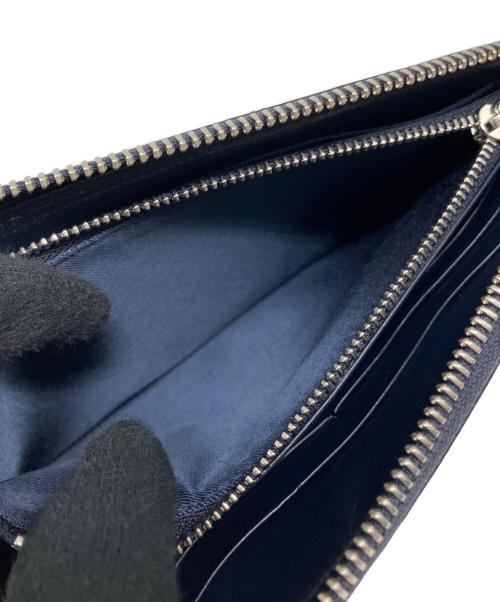 PELLE MORBIDA（ペッレモルビダ）PELLE MORBIDA (ペッレモルビダ) 長財布 ネイビーの古着・服飾アイテム