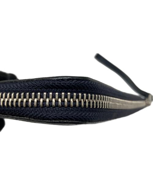 PELLE MORBIDA（ペッレモルビダ）PELLE MORBIDA (ペッレモルビダ) 長財布 ネイビーの古着・服飾アイテム