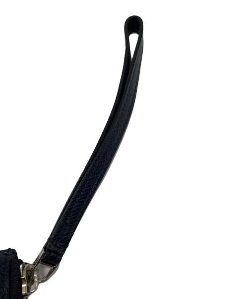 PELLE MORBIDA（ペッレモルビダ）PELLE MORBIDA (ペッレモルビダ) 長財布 ネイビーの古着・服飾アイテム