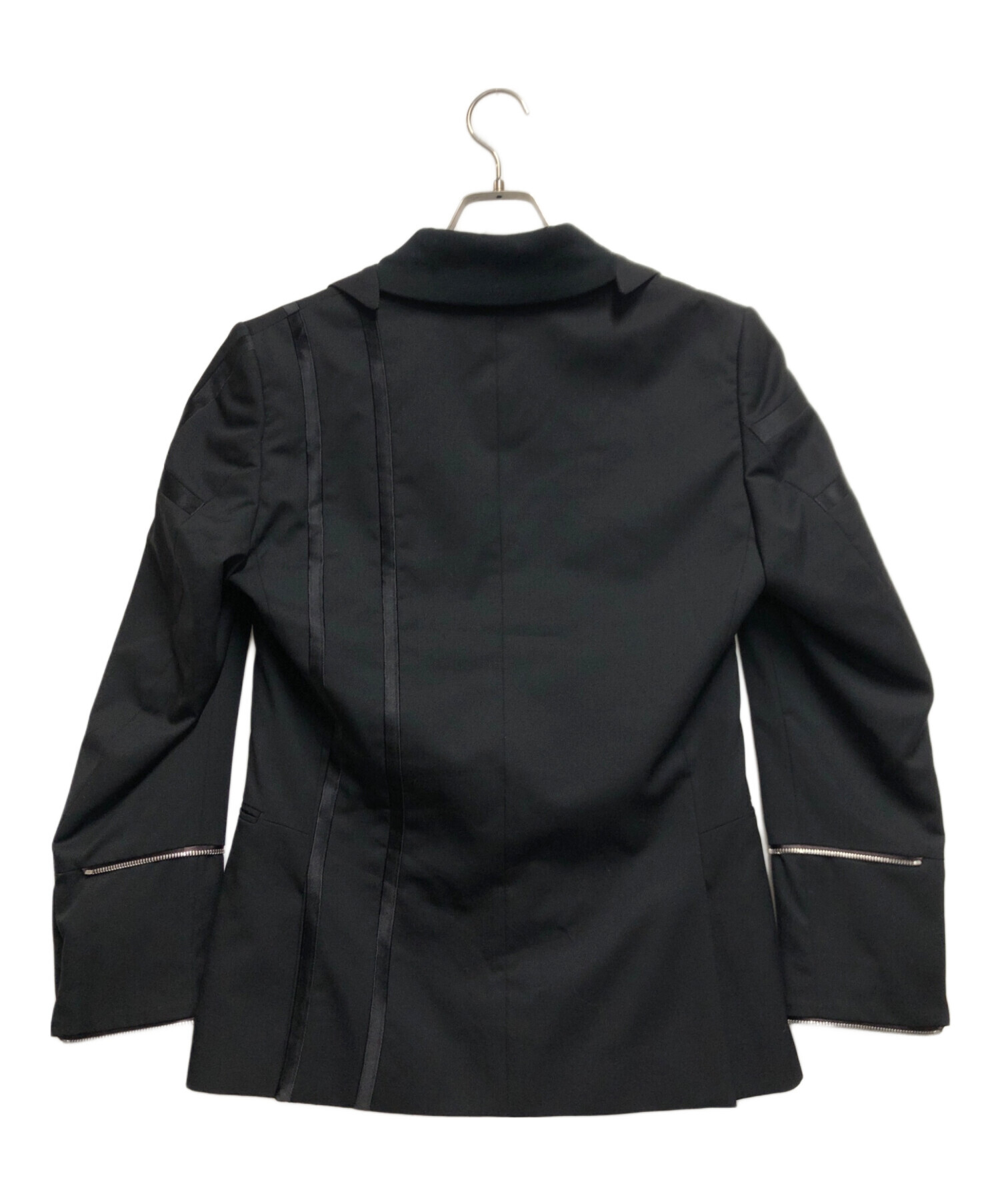 ポールスミス　ジップデザインテーラードジャケットM Paul Smith (ポールスミス) ジップデザインテーラードジャケット