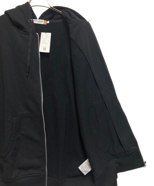 NESTA BRAND（ネスタブランド）NESTA BRAND (ネスタブランド) 裏毛フルジップパーカー ブラック サイズ:3L 未使用品の古着・服飾アイテム
