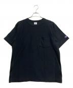 Champion REVERSE WEAVEチャンピオン リバース ウィーブ）の古着「リバースウィーブ(R) ショートスリーブポケットTシャツ」｜ブラック