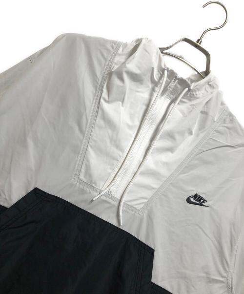 NIKE（ナイキ）NIKE (ナイキ) マリーナ アノラック プルオーバー ライトグレー×ブラック サイズ:XLの古着・服飾アイテム