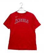 NIKEナイキ）の古着「半袖カットソー」｜レッド