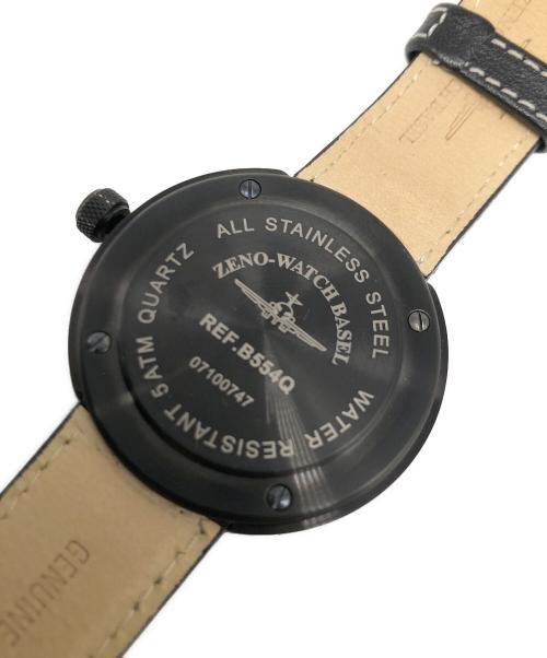 ZENO WATCH BASEL（ゼノウォッチバーゼル）ZENO WATCH BASEL (ゼノウォッチバーゼル) 腕時計 ブラックの古着・服飾アイテム