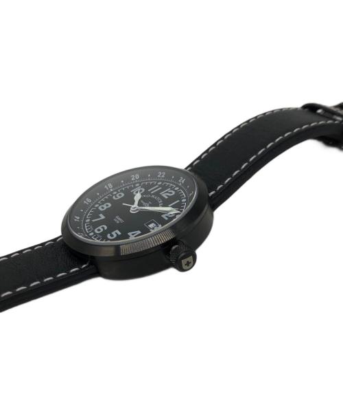 ZENO WATCH BASEL（ゼノウォッチバーゼル）ZENO WATCH BASEL (ゼノウォッチバーゼル) 腕時計 ブラックの古着・服飾アイテム