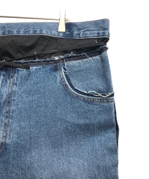 LITKOVSKA（リトコフスカヤ）LITKOVSKA (リトコフスカヤ) FOLD WST ドローストリング デニム インディゴ サイズ:Ｍの古着・服飾アイテム