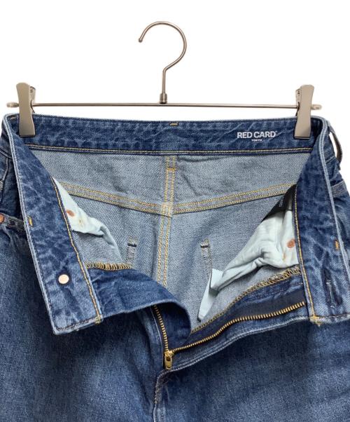 RED CARD（レッドカード）RED CARD (レッドカード) JAZZルーズテーパードパンツ インディゴ サイズ:25の古着・服飾アイテム