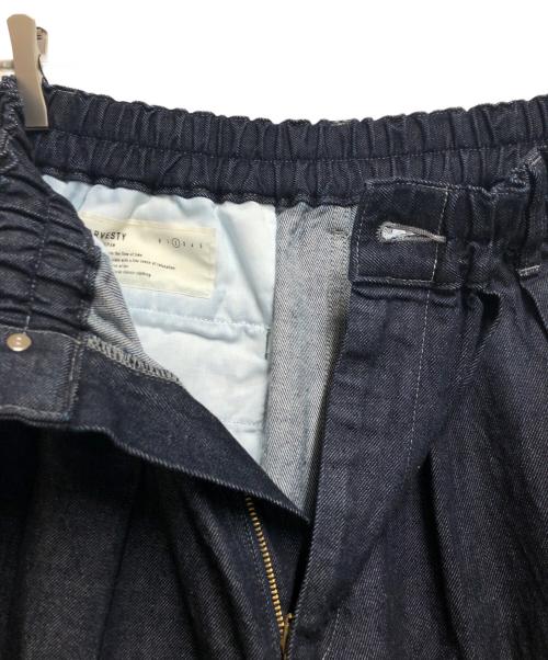 HARVESTY（ハーベスティー）HARVESTY (ハーベスティー) 10ozデニムサーカスパンツ インディゴ サイズ:2の古着・服飾アイテム