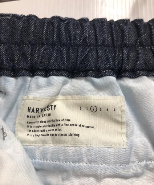 HARVESTY（ハーベスティー）HARVESTY (ハーベスティー) 10ozデニムサーカスパンツ インディゴ サイズ:2の古着・服飾アイテム