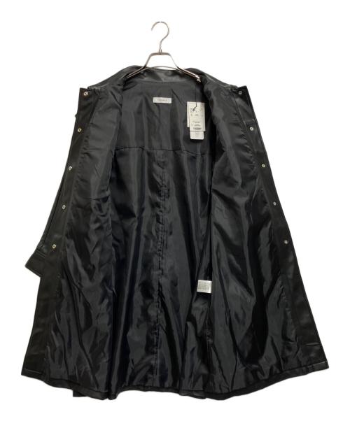 PAGEBOY（ページボーイ）PAGEBOY (ページボーイ) エコレザーカスタムロングブルゾン ブラック サイズ:FREEの古着・服飾アイテム