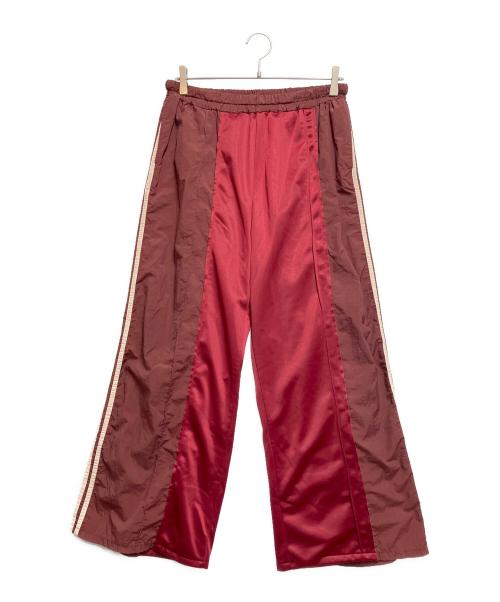 etsinta ciaopanic typy（エシンタチャオパニックティピー）etsinta ciaopanic typy (エシンタチャオパニックティピー) リメイクトラックジャージパンツ レッド サイズ:Mの古着・服飾アイテム