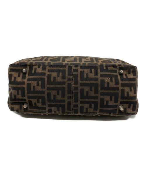 FENDI（フェンディ）FENDI (フェンディ) ズッカ柄ハンドバッグ ブラウンの古着・服飾アイテム