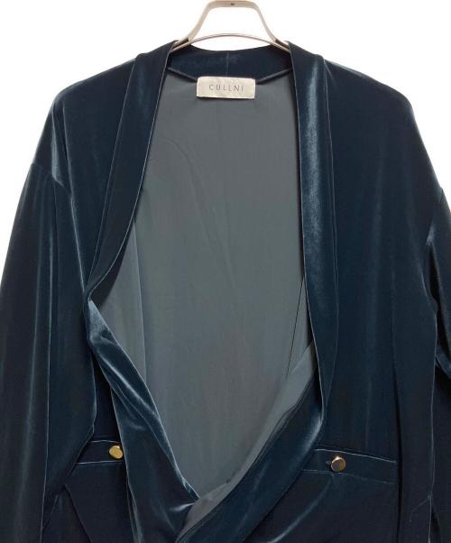CULLNI（クルニ）CULLNI (クルニ) ベロアカシュクール ネイビー サイズ:1の古着・服飾アイテム