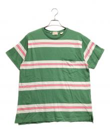 LEVI'S VINTAGE CLOTHING（リーバイス ビンテージ クロージング）の古着「Split Hem Tee」｜グリーン
