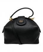 VALENTINO GARAVANIヴァレンティノ・ガラヴァーニ）の古着「2WAYバッグ」｜ブラック