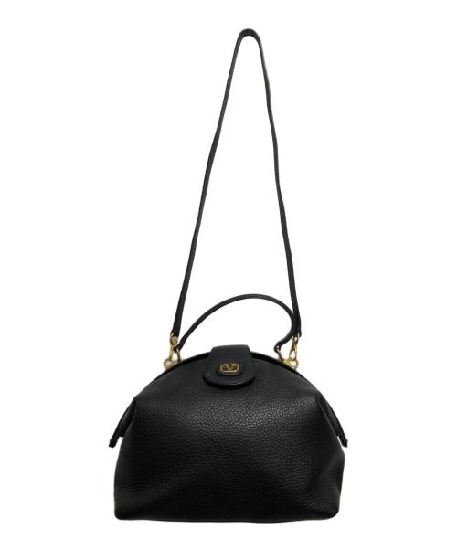 VALENTINO GARAVANI（ヴァレンティノ・ガラヴァーニ）VALENTINO GARAVANI (ヴァレンティノ・ガラヴァーニ) 2WAYバッグ ブラックの古着・服飾アイテム