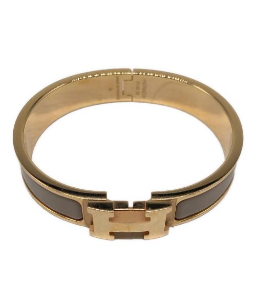 HERMES（エルメス）HERMES (エルメス) エナメルブレスレット マロングラッセの古着・服飾アイテム