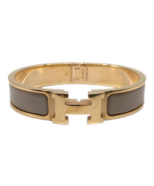 HERMES（エルメス）HERMES (エルメス) エナメルブレスレット マロングラッセの古着・服飾アイテム