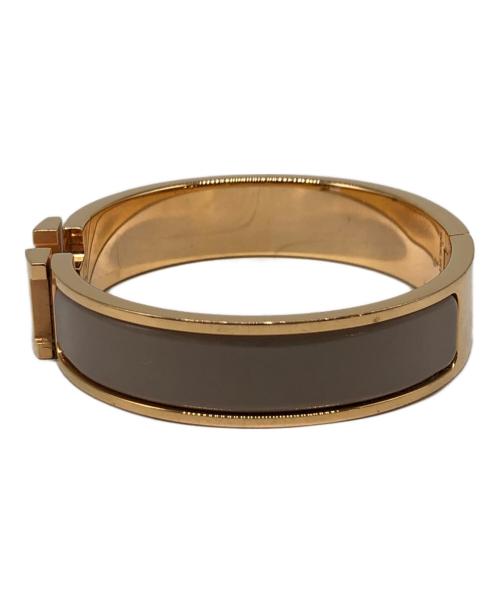 HERMES（エルメス）HERMES (エルメス) エナメルブレスレット マロングラッセの古着・服飾アイテム