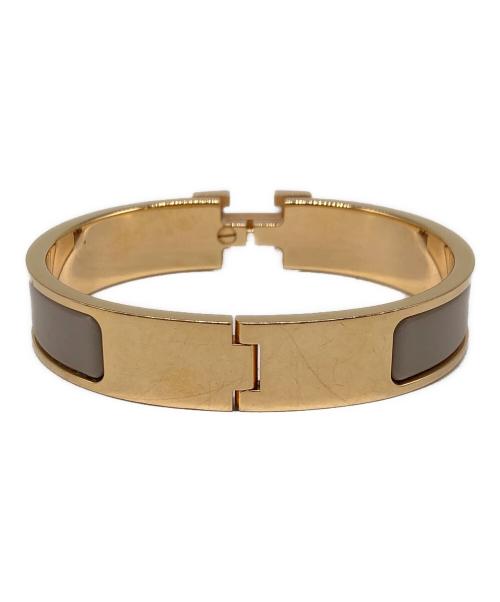 HERMES（エルメス）HERMES (エルメス) エナメルブレスレット マロングラッセの古着・服飾アイテム