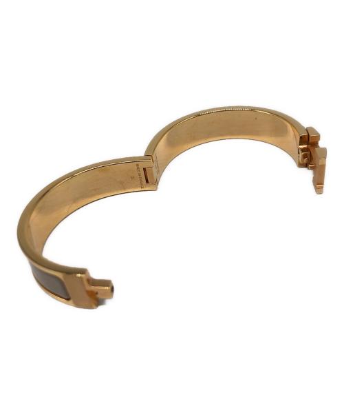 HERMES（エルメス）HERMES (エルメス) エナメルブレスレット マロングラッセの古着・服飾アイテム