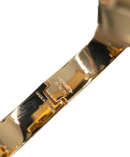 HERMES（エルメス）HERMES (エルメス) エナメルブレスレット マロングラッセの古着・服飾アイテム