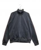 FRED PERRYフレッドペリー）の古着「Contrast Tape Track Jacket」｜ブラック