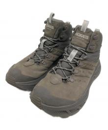 HOKAONEONE（ホカオネオネ）の古着「Stinson MID GTX（ステインソン ミッド GTX）」｜グレー