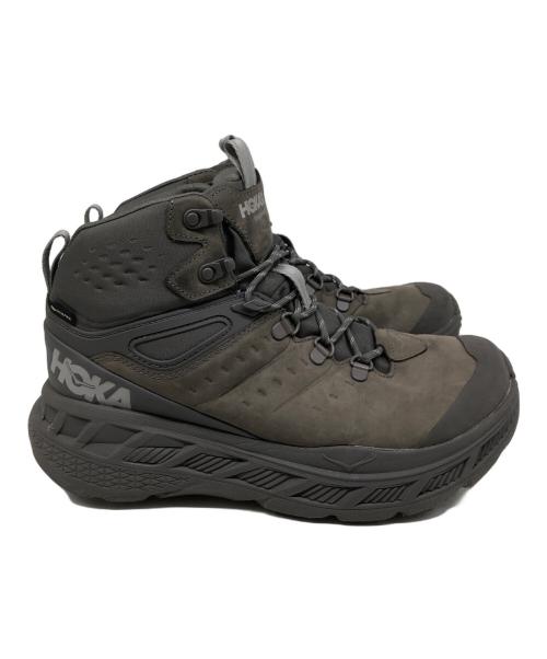 HOKAONEONE（ホカオネオネ）HOKAONEONE (ホカオネオネ) Stinson MID GTX（ステインソン ミッド GTX） グレー サイズ:US 9の古着・服飾アイテム
