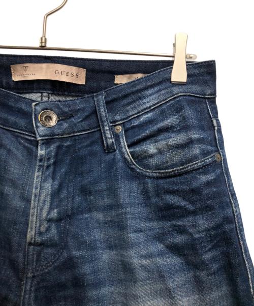 GUESS（ゲス）GUESS (ゲス) SKINNY DENIM PANT ネイビー サイズ:W30の古着・服飾アイテム