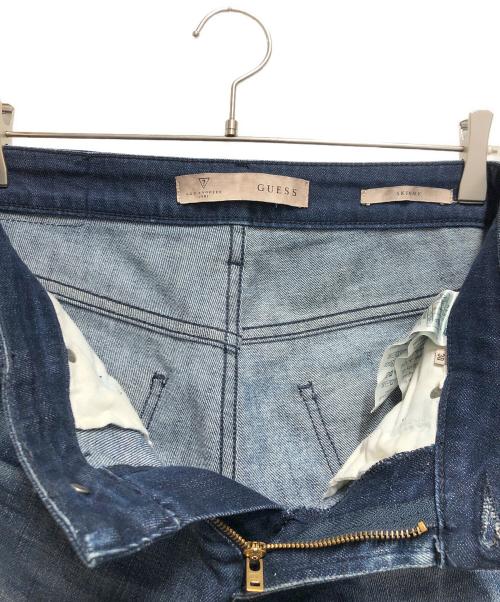 GUESS（ゲス）GUESS (ゲス) SKINNY DENIM PANT ネイビー サイズ:W30の古着・服飾アイテム
