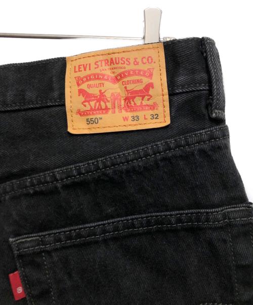 LEVI'S（リーバイス）LEVI'S (リーバイス) 550™ リラックス ジーンズ ブラック サイズ:W33×L32の古着・服飾アイテム