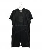 NIKE×BLACK COMME des GARCONSナイキ×ブラックコムデギャルソン）の古着「アメフト型メッシュ半袖ワンピース」｜ブラック